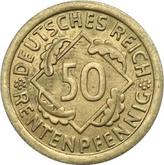 Obverse 50 Rentenpfennig 1923 F