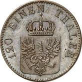Obverse 3 Pfennig 1846 D