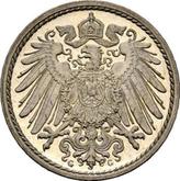 Reverse 5 Pfennig 1902 G