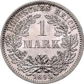 Obverse 1 Mark 1893 F