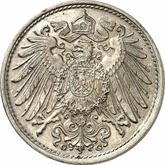 Reverse 10 Pfennig 1897 G