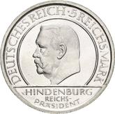 Obverse 5 Reichsmark 1929 G Constitution
