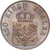 Obverse 3 Pfennig 1851 A