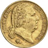 Obverse 20 Francs 1824 Q