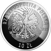 Obverse 10 Zlotych 2015 MW 100 Years of Warsaw University of Technology