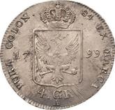 Reverse 4 Groschen 1799 A Silesia
