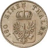 Obverse 2 Pfennig 1848 D