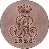 Obverse Pfennig 1828 B