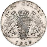 Reverse 2 Gulden 1848 D
