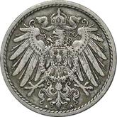 Reverse 5 Pfennig 1897 A