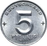 Obverse 5 Pfennig 1952 A