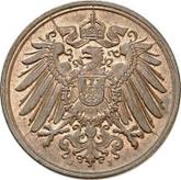 Reverse 1 Pfennig 1898 J