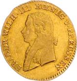Obverse 1/2 Frederick D'or 1803 A