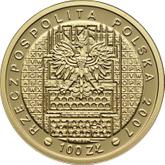 Obverse 100 Zlotych 2007 MW ET 75 years of Breaking Enigma Codes