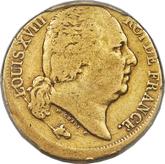 Obverse 20 Francs 1816-1824