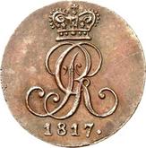 Obverse Pfennig 1817 C