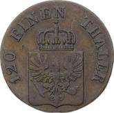 Obverse 3 Pfennig 1843 A