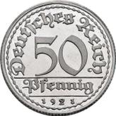 Obverse 50 Pfennig 1921 E