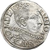 Obverse 3 Groszy (Trojak) 1597 IF HR Poznań Mint