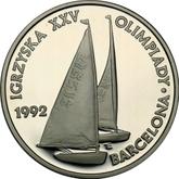 Reverse 200000 Zlotych 1991 MW XXV Summer Olympic Games - Barcelona 1992