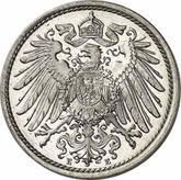 Reverse 10 Pfennig 1899 E