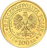 Obverse 100 Zlotych 2012 MW NR White-tailed eagle