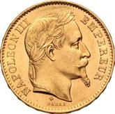 Obverse 20 Francs 1867 BB