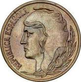 Obverse 25 Céntimos 1937 Pattern