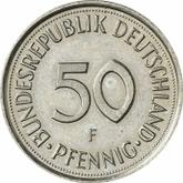 Obverse 50 Pfennig 1994 F