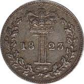 Reverse Penny 1823 Maundy