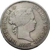 Obverse 50 Centavos 1867