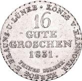 Reverse 16 Gute Groschen 1831