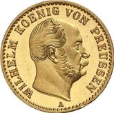 Obverse 1/2 Krone 1863 A