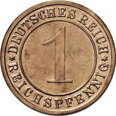 Obverse 1 Reichspfennig 1929 F
