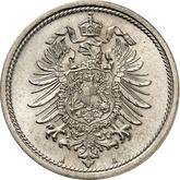 Reverse 10 Pfennig 1889 A