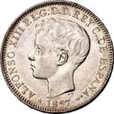 Obverse 1 Peso 1897 SGV