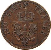 Obverse 3 Pfennig 1861 A