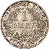 Obverse 1 Mark 1877 A