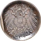 Reverse 1 Pfennig 1890-1916 J