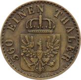 Obverse 1 Pfennig 1851 A
