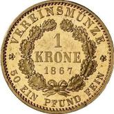 Reverse Krone 1867 A