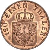 Obverse 3 Pfennig 1865 A