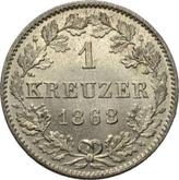 Reverse Kreuzer 1868