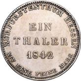 Reverse Thaler 1842