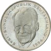 Obverse 2 Mark 1994 J Willy Brandt