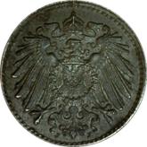 Reverse 5 Pfennig 1919 J