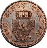 Obverse 2 Pfennig 1858 A
