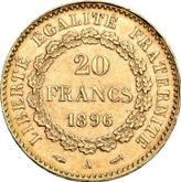 Obverse 20 Francs 1896 A