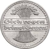 Reverse 50 Pfennig 1919 G
