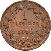 Reverse Kreuzer 1856